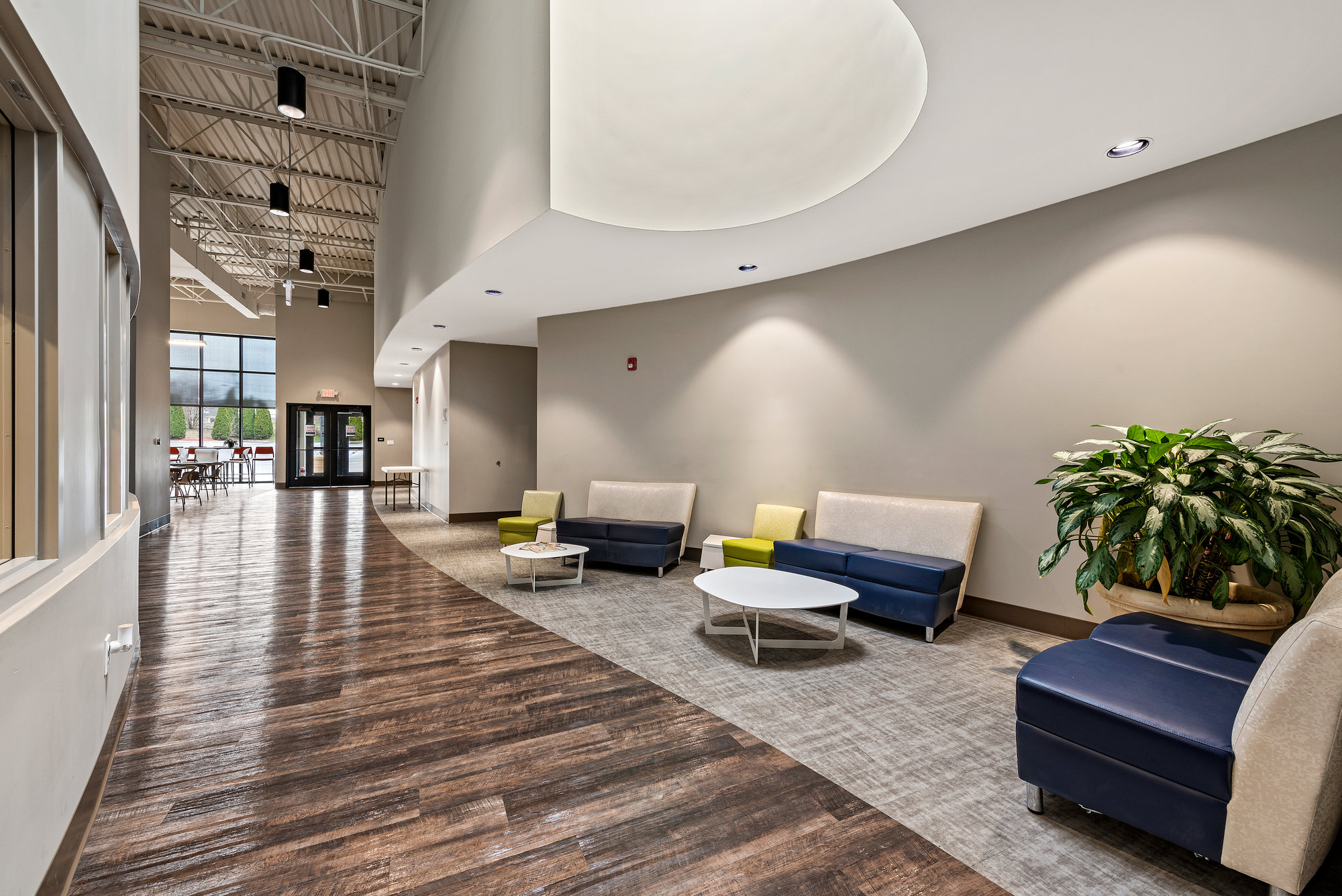Building lobby and lounge